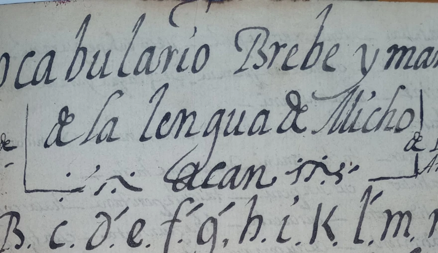 Four cities and a dictionary: The fascinating journey of a P'urhepecha manuscript