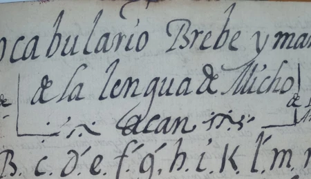 Four cities and a dictionary: The fascinating journey of a P'urhepecha manuscript