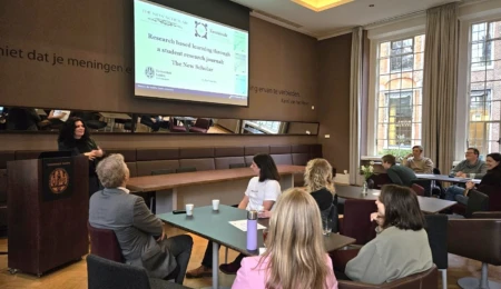 An Afternoon at the Knowledge Café: Research-Based Learning and The New Scholar